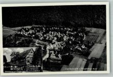 37355 O5601 Vollenborn - Fliegeraufnahme Gasthaus zur Erholung
