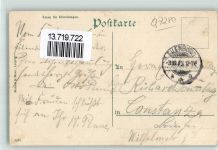 04838 O7280 Eilenburg 1906 BOAKC Hauptversammlung d. Lehrerverbandes der Privinz Sachsen 1906 Portraits Martin Rinckart und Franz Abt