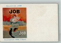 Jugendstil Calendrer 1895 von G. Meunier Collection JOB BOAKC