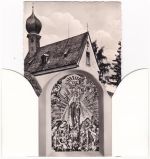 83730 W8165 Birkenstein AK mit Leporello Gnadenkirche