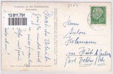 83730 W8165 Birkenstein AK mit Leporello Gnadenkirche