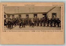 Shanghai BOAKC Graf Waldersee Inspektion der Truppe Uniform Kaserne