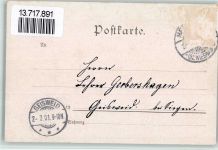 56479 W5439 Rehe 1901 BOAKC Lithographie Gasthaus Diehl Posthaltestelle Postkutsche