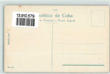 Havanna La Habana Lithographie Bahnhof Oldtimer
