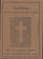 Bastel-AK, Teile ausbrechbar, Das Kreuz Feldpost WK I / WK II