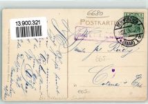 66538 W6680 Neunkirchen , Saar 1915 - Adler-Drogerie Emailleschilder