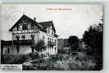 08262 O9651 Rautenkranz Vogtl. - Villa Maria Kutsche Garten Zaun