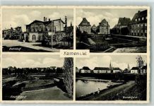 59174 W4708 Kamen , Westf - Bahnhof Gondelteich Edelkirchhof Gartenstadt