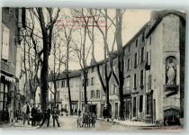 81270 Labastide-Rouairoux - Carrefour de la Route Nationale Pharmacie Apotheke Statue Kinder Mann