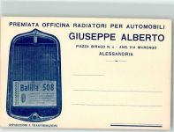 Alessandria Motor Fiat Balilla 508 Gewinner Workshop Giuseppe Alberto Werbung Auto