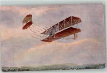 The Wright Biplane Tucks Oilette Nr.9943 Sanke, Flugzeug