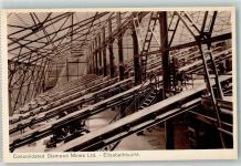 Lüderitz Elisabethbucht Diamond Mines Industrie Laufbänder Kupfertiefdruck Knackstedt & Co Verlag Hubrich Nr. 17 AK Bergbau