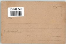 Hund kranker Mann Nr.III-48 Vorläufer Lithographie