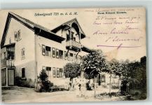 79650 W7860 Schweigmatt 1909 Gebrauchsspuren Haus Eduars Klemm
