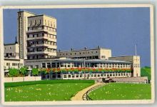 W7000 Stuttgart Weissenhofsiedlung Höhenrestaurant Schönblick Bauhaus 1936 Künstlerkarte