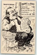 Souvenir de Barbazan Toilette Zeitung Propaganda WK I Künstlerkarte
