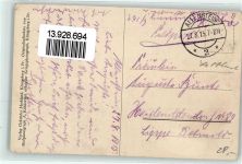 Libau Liepaja 1915 - Die grosse Strasse Eroberer Südforts major von Luck Geschäfte Kriegsschauplatz