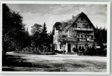72250 W7290 Zwieselberg , Württ Foto AK Gasthaus Pension Villa Berta