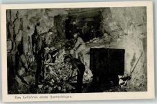 Gleiwitz Gliwice - die Grube Reihe I Bild 5 das Auffahren eines Querschlages Lore Bergarbeiter Ort lt. Verlag