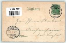 72250 W7605 Bad Peterstal 1902 Lithographie
