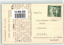 96275 W8621 Marktzeuln - Bäckerei Fachwerkhaus Peter Schmitt