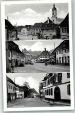 79359 W7839 Riegel , Kaiserstuhl - Beim Rathaus Hauptstraße Oldtimer Ort lt. Recherche