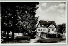 72250 W7290 Zwieselberg , Württ Foto AK Gasthaus Pension Villa Berta