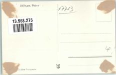 78183 W7713 Hüfingen Gebrauchsspuren Blumenteppich zu Fronleichnam