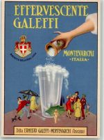 52025 Montevarchi Künstlerkarte Effervescente Galeffi