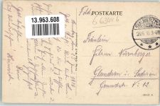 Neu Skalmierschütz Nowe Skalmierzyce 1916 - Bahnhof Feldpost WK I