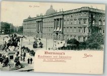 W1000 Berlin Mitte Verlag Römmler & Jonas Schloss Werbung: Ebermanns Mundwasser Werbung Kosmetik 1900