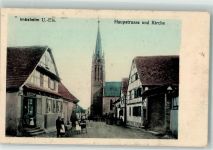 67330 Bouxwiller Buchsweiler - Imbsheim Hauptstraße Kirche