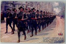 Labor Ch. Couturieux Soldiers from New Zeeland going to the Front Militär Großbritannien Künstlerkarte