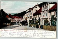 75385 W7264 Bad Teinach 1904 - Badhotel m. Hotel zum Hirsch