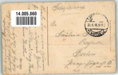 Landsberg a.d. Warthe Gorzów Wlkp. 1916 Foto AK Partie am Schützenhaus Feldpost WK I