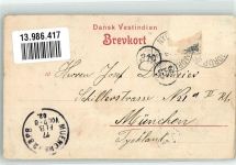 Saint Thomas 1902 Gebrauchsspuren Hafen