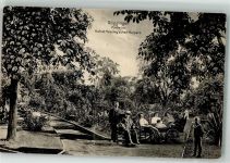 86150 W8900 Göggingen , Bay 1909 - Hofrat Hessing`scher Kurpark Rollstuhl