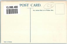 Port Louis Lithographie Wappen Briefmarkenkarte