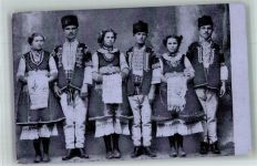 Sofia Sophia Foto AK Tracht Bauern