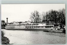 2100 Korneuburg FOTO KEINE AK Dampfer SDGP Donau