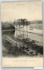 35400 Saint-Malo Foto AK Hafen Le Pont Roulant