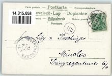 57260 Dieuze Duß 1902 Foto AK Adelskorrespondens