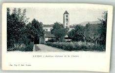 21016 Luino Foto AK Kirche S. Pietro