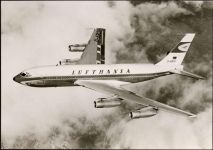 Lufthansa Boeing Jet 720 B.,Luft Hansa Ag AKU1 Lufthansa um 1970/80