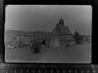 67305 W6719 Ramsen , Pfalz GLASNEGATIV Kirche