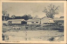 um 1920-30 - Kinshasa, Eisenbahn-Hangare,Peter fr&egrave
