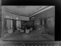 33014 W3490 Bad Hermannsborn GLASNEGATIV Kurhaus