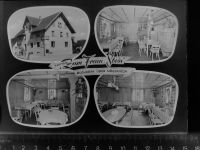 78567 W7791 Buchheim b Meßkirch GLASNEGATIV Gasthof zum Freien Stein