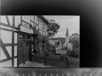 59964 W5789 Düdinghausen GLASNEGATIV Gasthaus zur Post