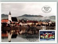 4360 Grein Sonderstempel Ersttag Briefmarken Ausstellung 1991